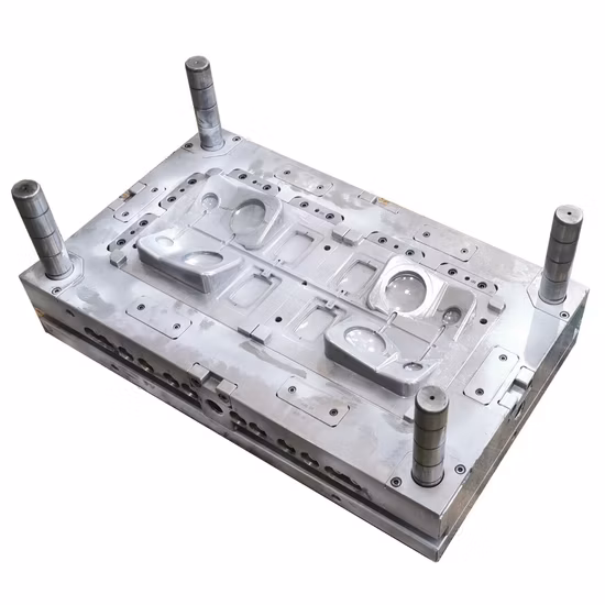 Molde de encaixe de tubo dobrável de injeção de plástico de alta precisão