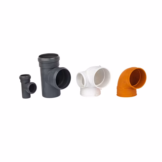 Tubo de molde de personalização básica Molde famoso de plástico CPVC Moldagem de encaixe de tubo de injeção de plástico ABS Molde Fittin