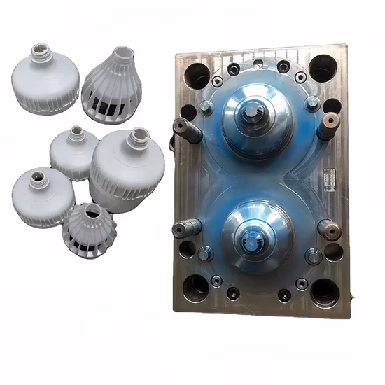 Molde de produtos de iluminação de molde de ferramentas de série de tampa de lâmpada LED